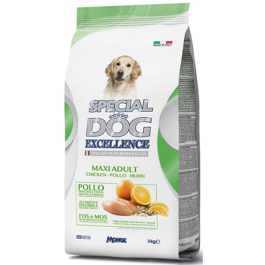 Special Dog Excellence Maxi Adult - Pollo 3kg - MONGE - 