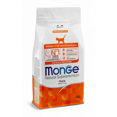 Monge Natural Superpremium Gatto Kitten Monoprotein - Anatra