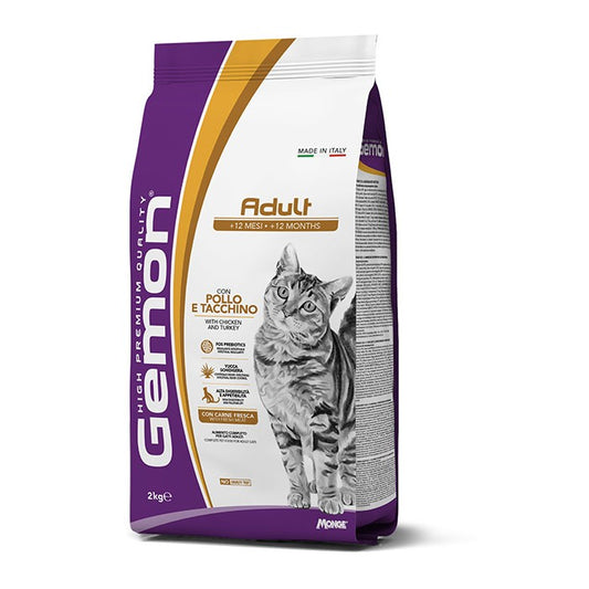 Gemon Gatto Adult con Pollo e Tacchino - GEMON - 34417420533976