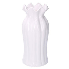Vaso in ceramica bianco