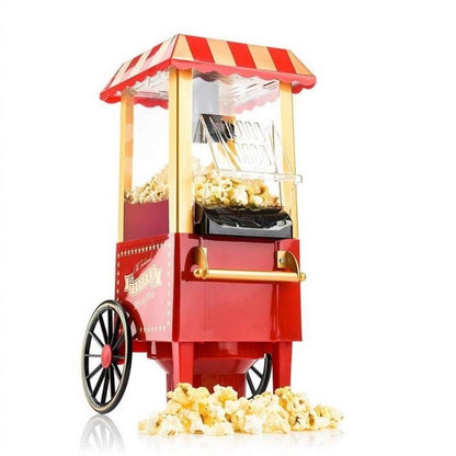 Macchina Popcorn 1200w carretto