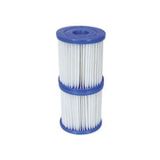 Set 2 filtri a cartuccia per pompe Bestway 1249 litri / ora - I