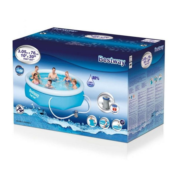 Piscina fuori terra autoportante rotonda - Fast Set