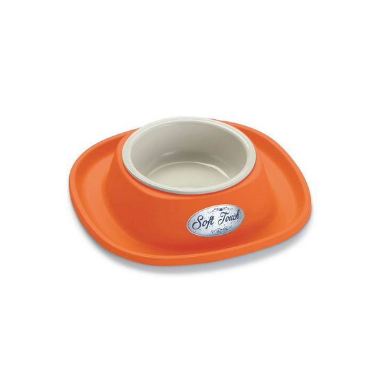 Ciotola in plastica Soft Touch per cani e gatti big - GEORPLAST - 34357573058776