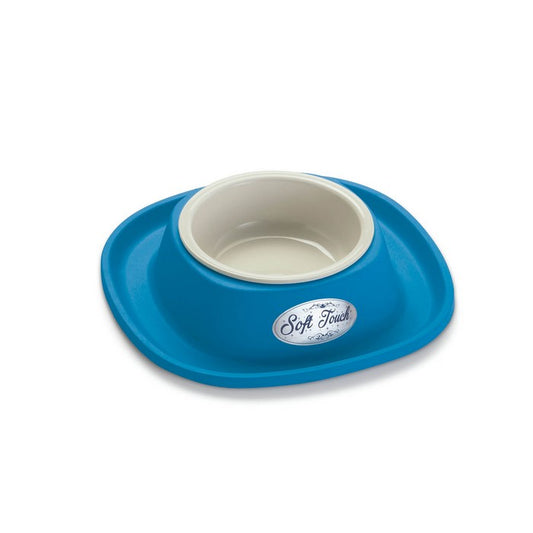 Ciotola in plastica Soft Touch per cani e gatti big - GEORPLAST - 34357573058776