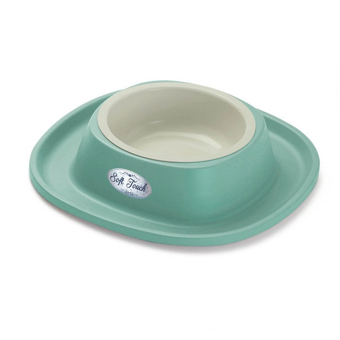 Ciotola in plastica Soft Touch per cani e gatti big