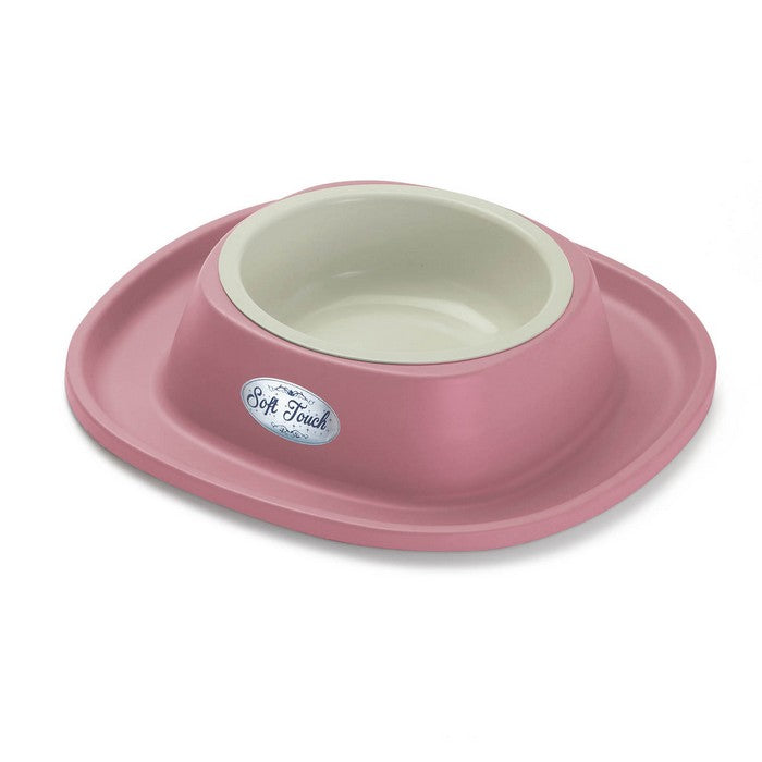 Ciotola in plastica Soft Touch per cani e gatti big
