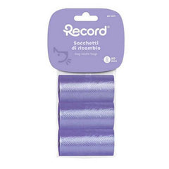 Set 6 ricariche da 20 sacchetti igienici per cani 27,5x30 cm