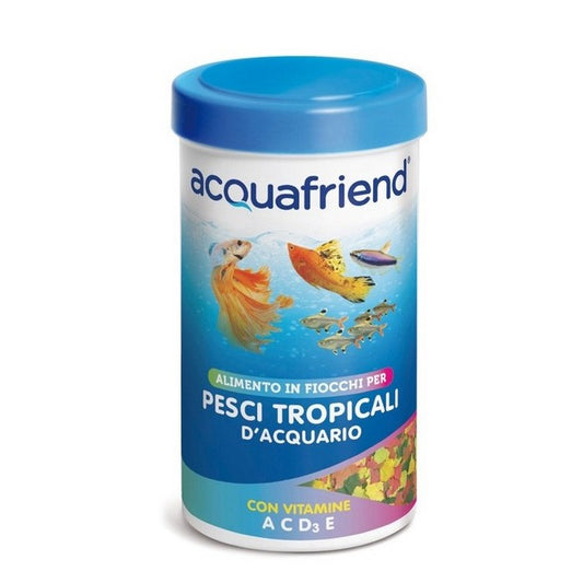 Mangime in fiocchi per pesci tropicali 250 ml - Acquafriend - RECORD - 