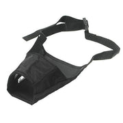 Museruola per cani in nylon nero