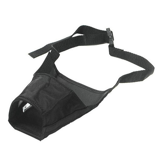 Museruola per cani in nylon nero - RECORD - 64428947505530
