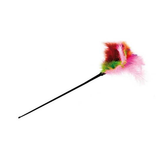 Stuzzicagatto con piume 55 cm - RECORD - 