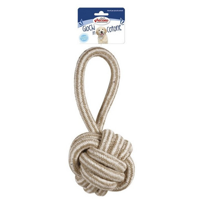 Gioco per cani in cotone manigliotto - Natural Cotton - RECORD - 64406314353018