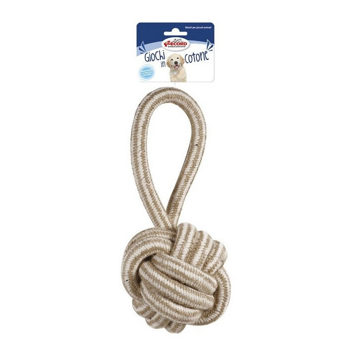 Gioco per cani in cotone manigliotto - Natural Cotton - RECORD - 64406314549626