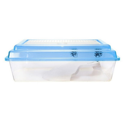 Tartarughiera in plastica con coperchio