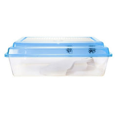 Tartarughiera in plastica con coperchio
