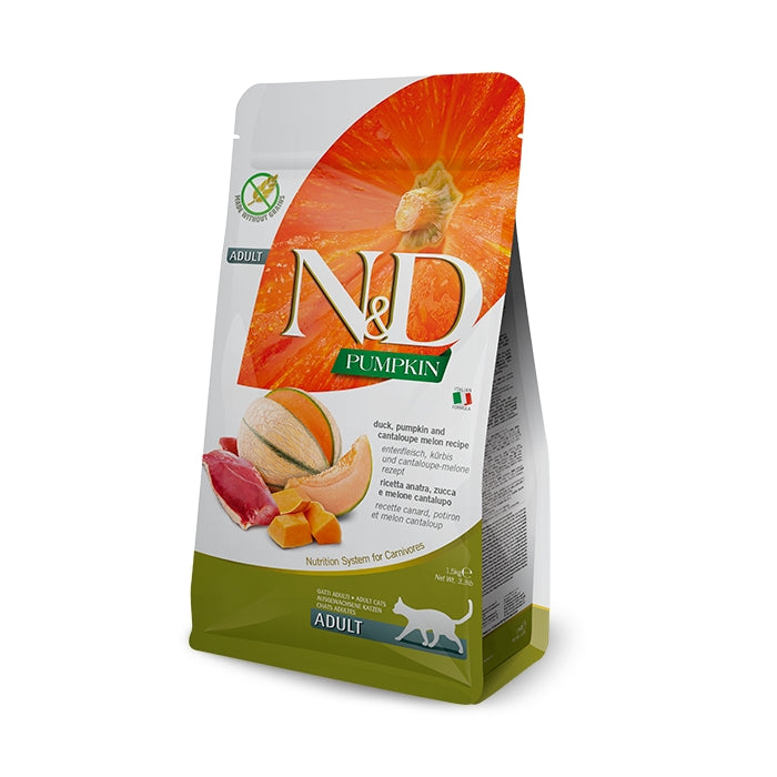 N&D Pumpkin Cat Zucca, anatra e cantalupo Adult