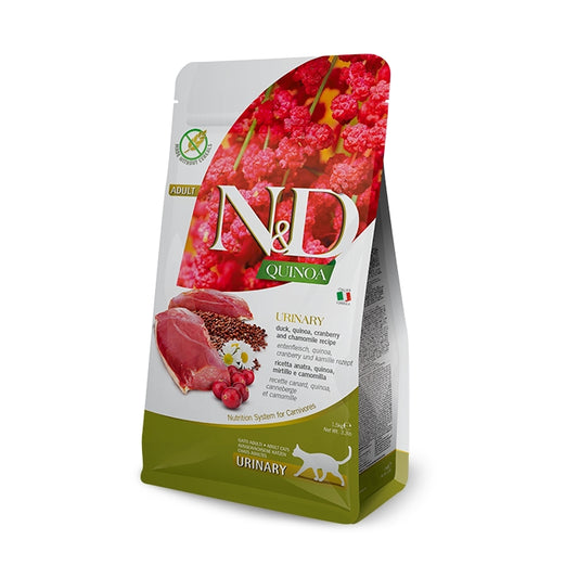 N&D Quinoa Cat Urinary Anatra e mirtillo Adult - FARMINA - 64826522632570