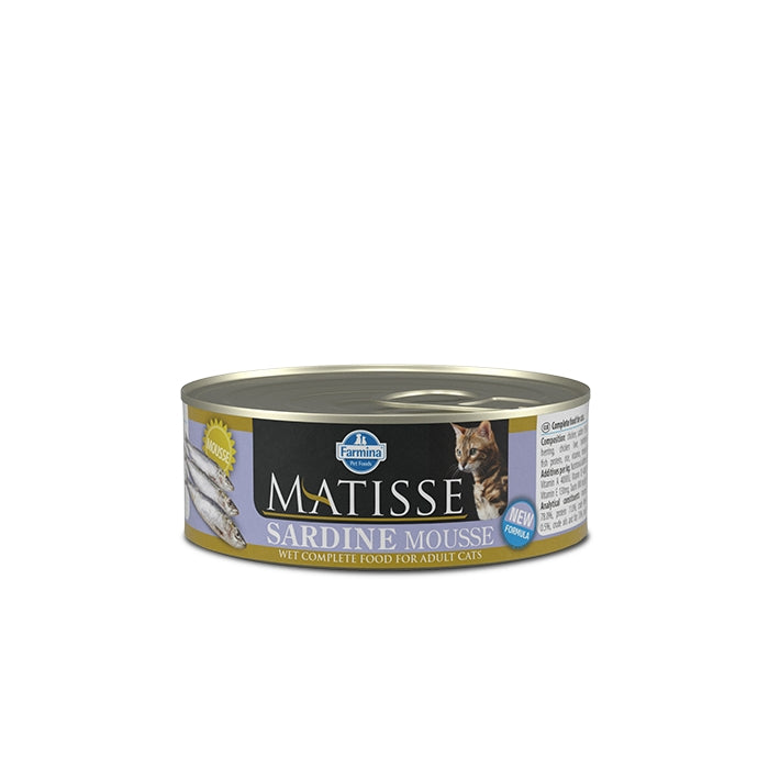 Matisse Sardine Mousse 85g - FARMINA - 64826452148602