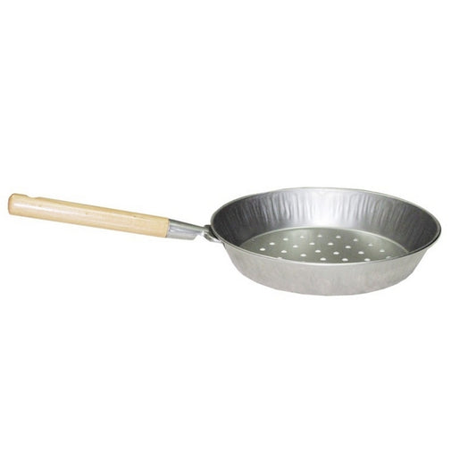 Padella per castagne con manico in legno 26cm - KASAVIVA - 34277057167576