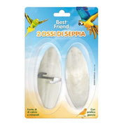 Osso di seppia con supporto 2 pezzi