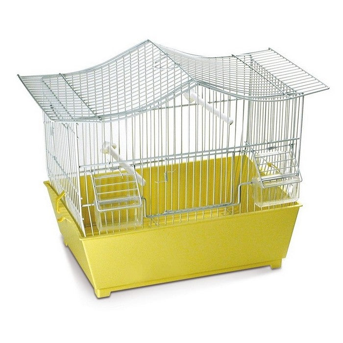 Gabbia rettangolare per uccelli 43x24 cm - RECORD - 64406111945082