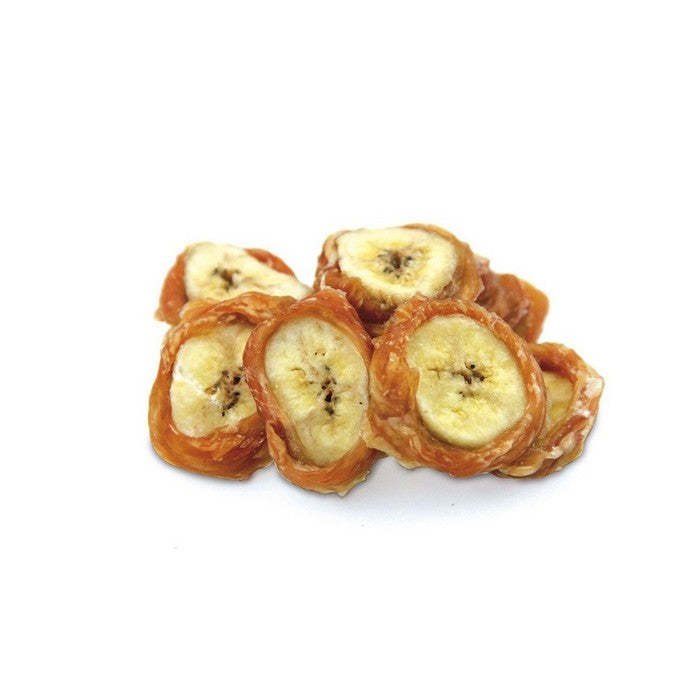 Rotolini di anatra e banana per cani 75 g -  Weli snack