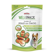 Involtini di pollo con calcio per cani 75 g - Weli snack