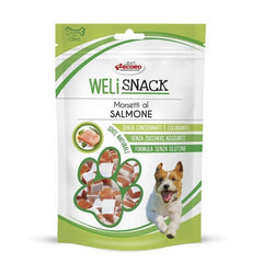 Morsetti al salmone per cani 75 g - Weli snack