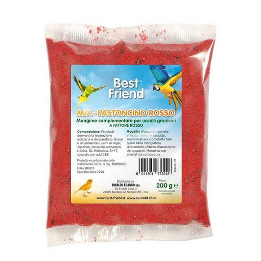 Mangime complementare per uccelli pastoncino rosso 200 g - RECORD - 