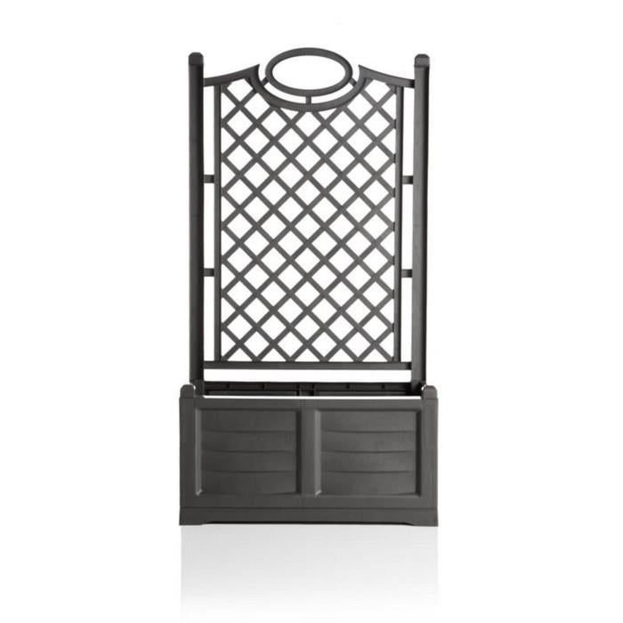 Fioriera da giardino con spalliera - Arredo