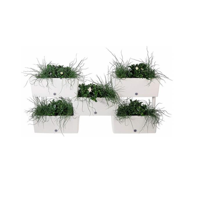 Kit 5 fioriere componibili - Brick - BAMA - 34274336211160