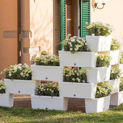 Kit 5 fioriere componibili - Brick