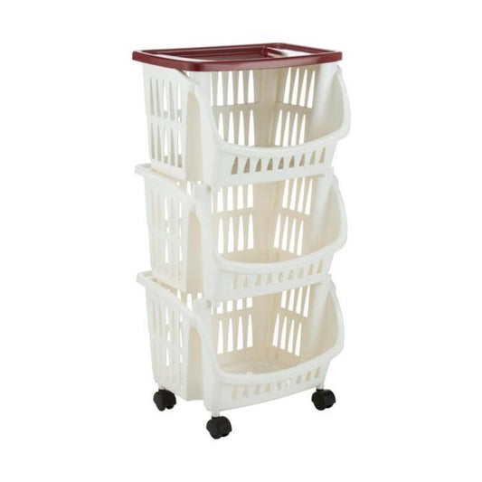 Carrello bordeaux - Tidy - BAMA - 34277073879256