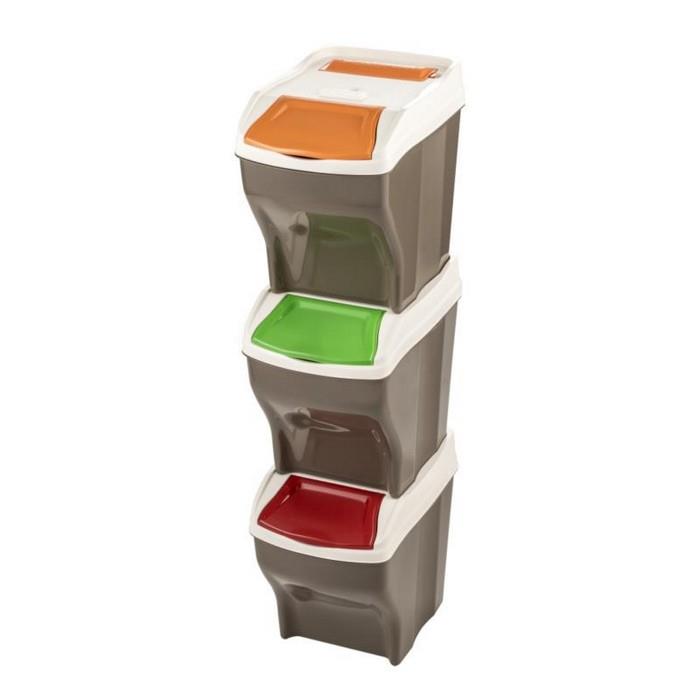 Pattumiera Poker Plus set 4 pezzi