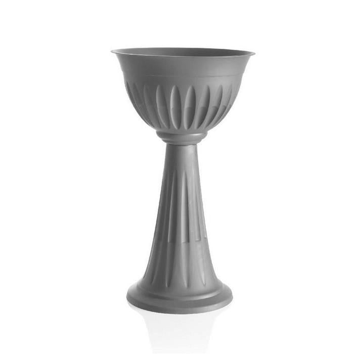Vaso a colonna tondo 43 cm - Alba - BAMA - 34274446311640