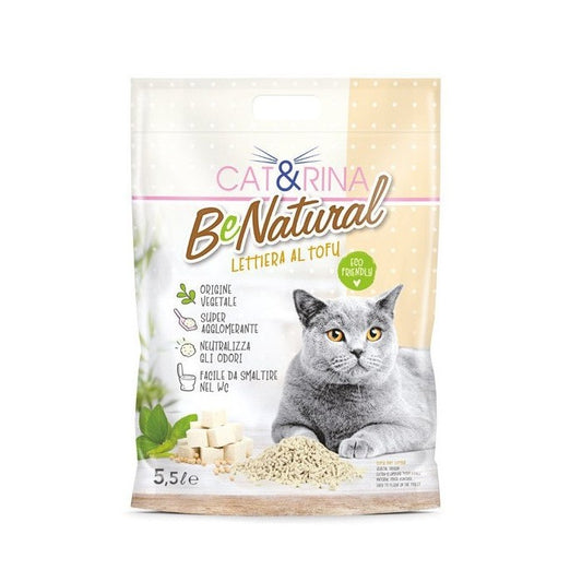 Cat&Rina Lettiera ecologica al tofu 5,5 lt - BeNatural - RECORD - 64406041624954