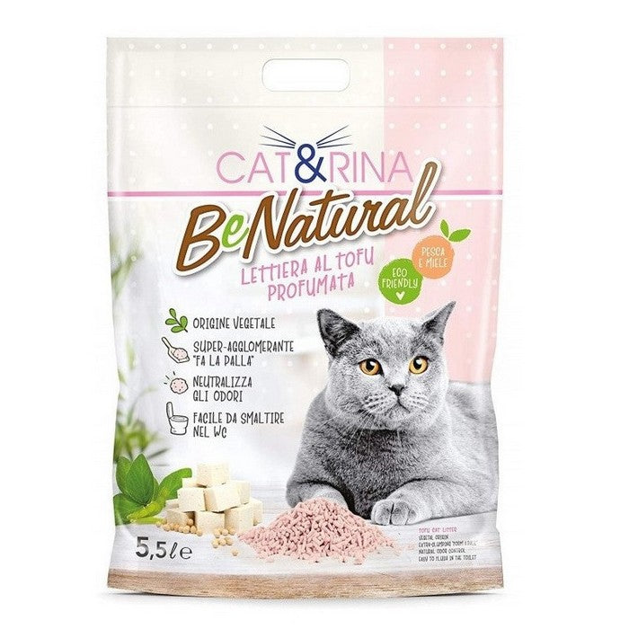 Cat&Rina Lettiera ecologica al tofu 5,5 lt - BeNatural - RECORD - 64406041624954