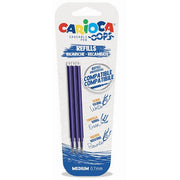 Carioca ricarica per biro cancellabili Oops - blu