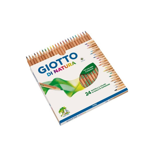 Giotto confezione da 24 pastelli Natura - INGRO CART - 34277952815320
