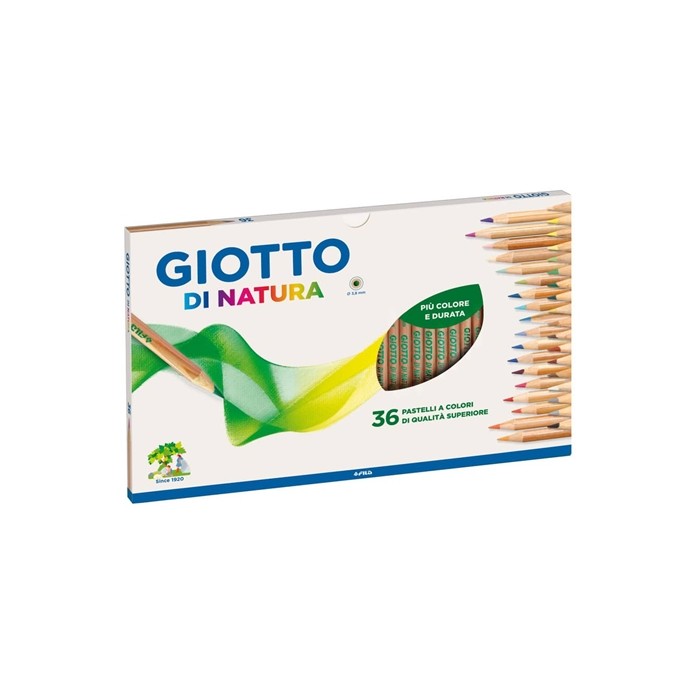 Giotto confezione da 36 pastelli Natura - INGRO CART - 34277955174616