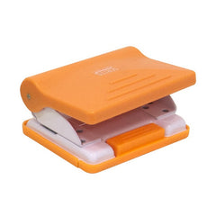 Perforatore 2 fori con guida - colore pastello