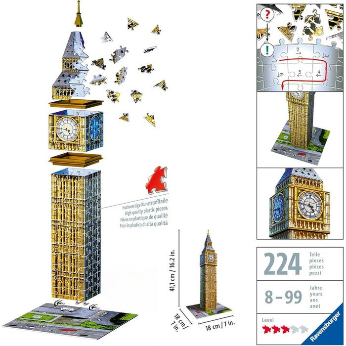 Big Ben Puzzle 3D
