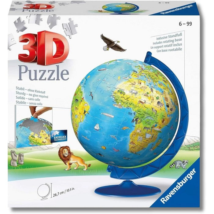Globo mappamondo Puzzle 3D