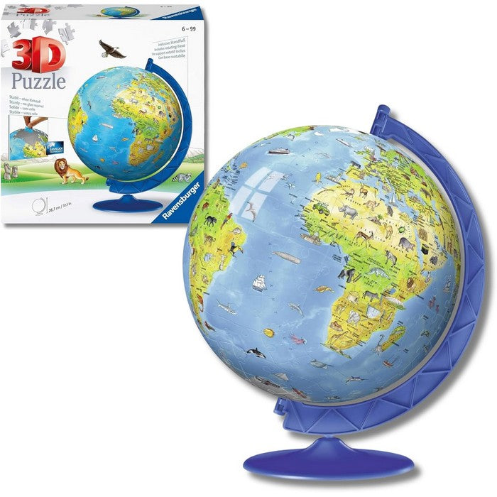 Globo mappamondo Puzzle 3D