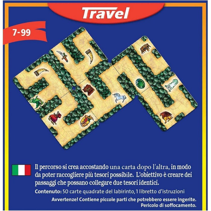 Labyrinth Travel gioco tascabile