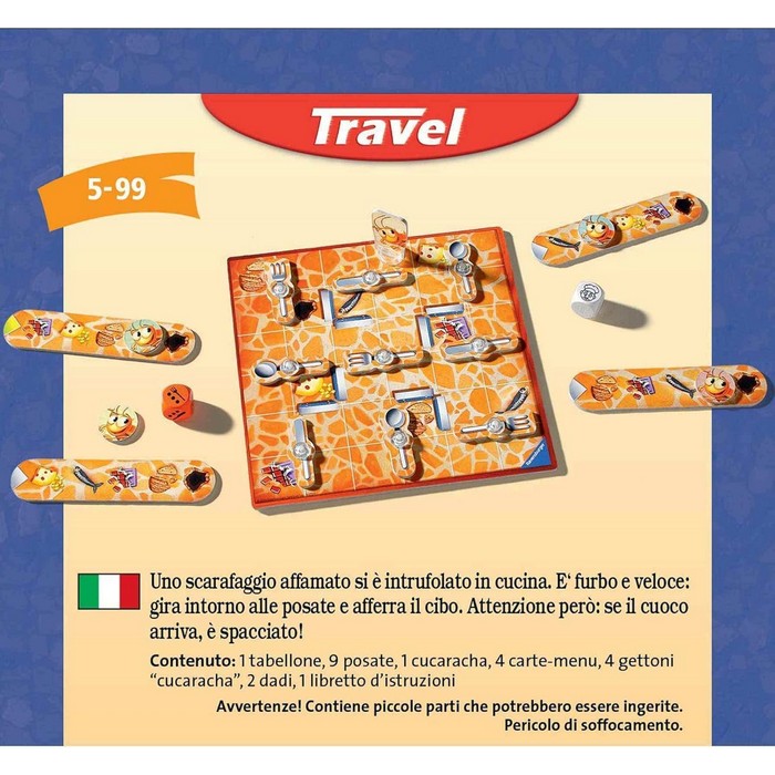 La Cucaracha Travel gioco tascabile