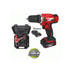 Trapano avvitatore a batteria family-tech 214