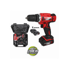 Trapano avvitatore a batteria family-tech 218