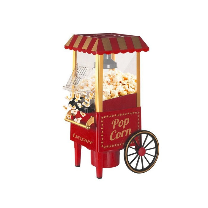 Macchina per popcorn a carrello 1200 watt - BEPER - 34278065471704
